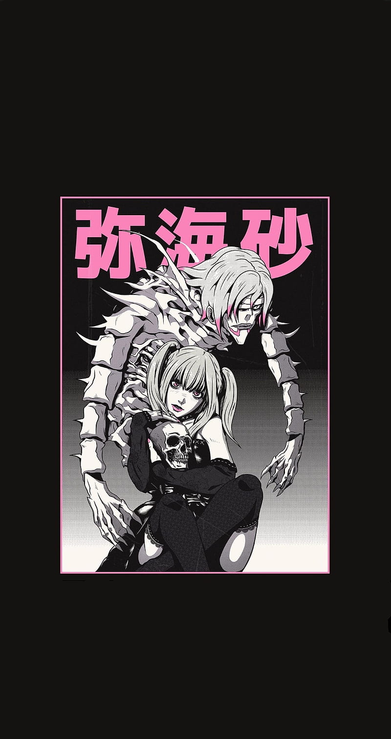 800x1511 HD rem (death note) wallpaper