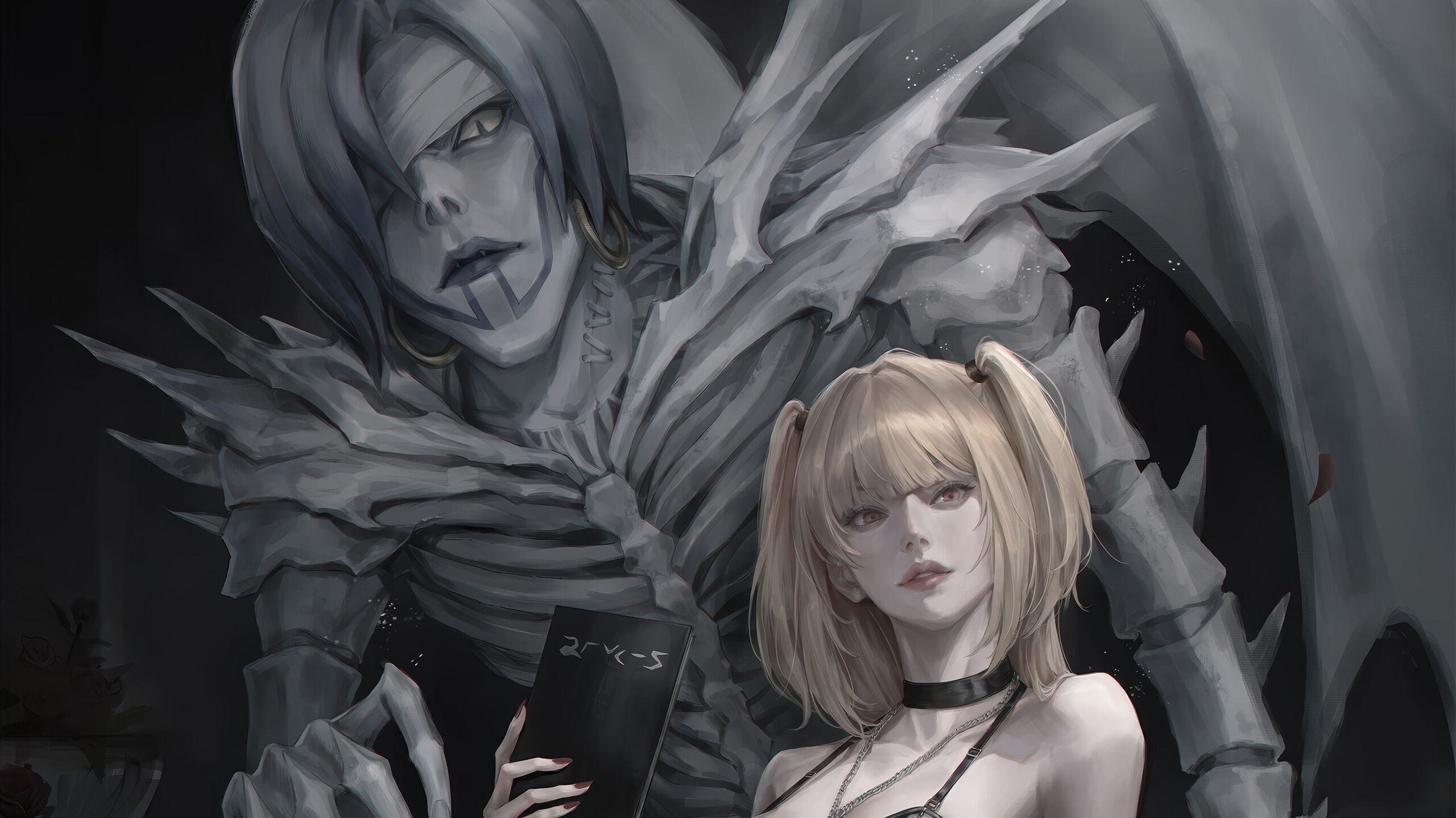 2560x1440 Misa Rem Death Note Wallpaper 4K HD PC