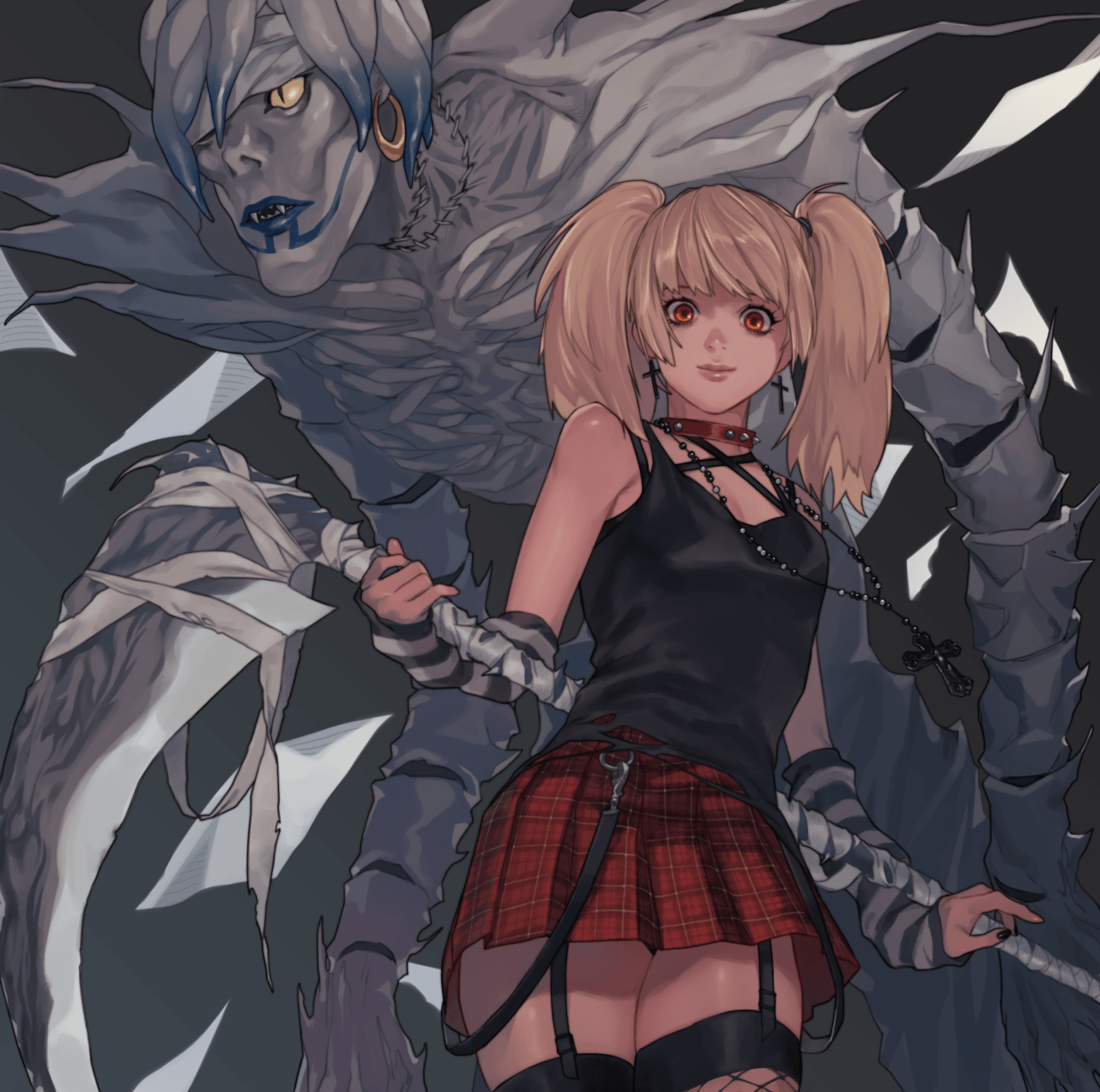 1282x1273 Shinigami, Rem (DEATH NOTE). Anime Image Board