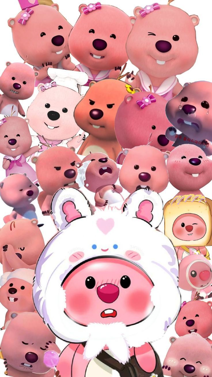 736x1308 Loopy. Vivo wallpaper HD cute, Poo bear wallpaper, Loopy pororo wallpaper
