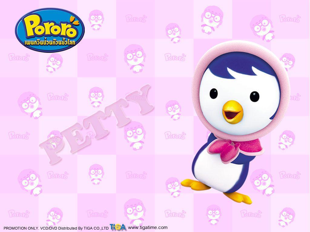 1024x768 Pororo The Little Penguin Wallpaper