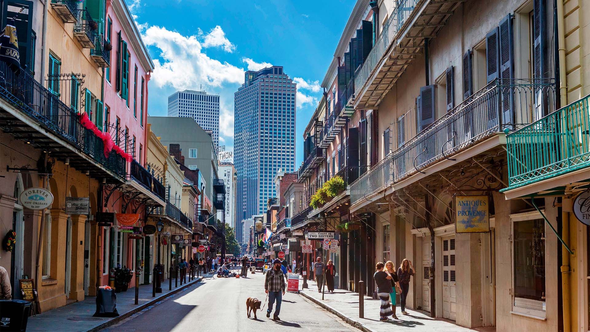 1920x1080 French Quarter (New Orleans) Wallpaper