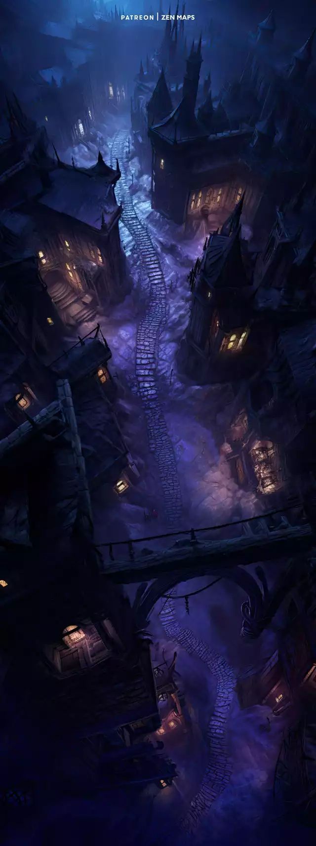640x1713 My Latest D&D Map Pack Druid Kingdom Underdark FREE At Patreon.com Zenmaps