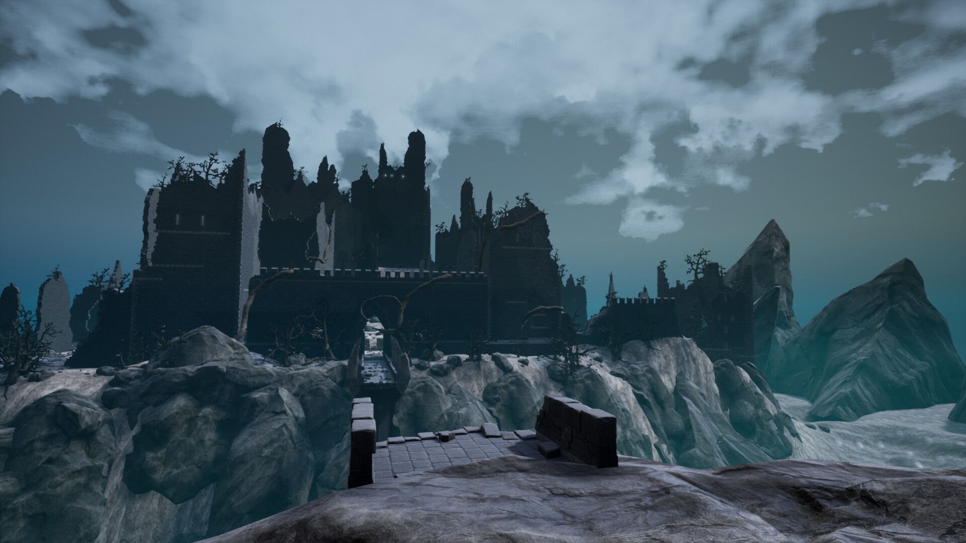 1920x1080 Fantasy Medieval Ruins