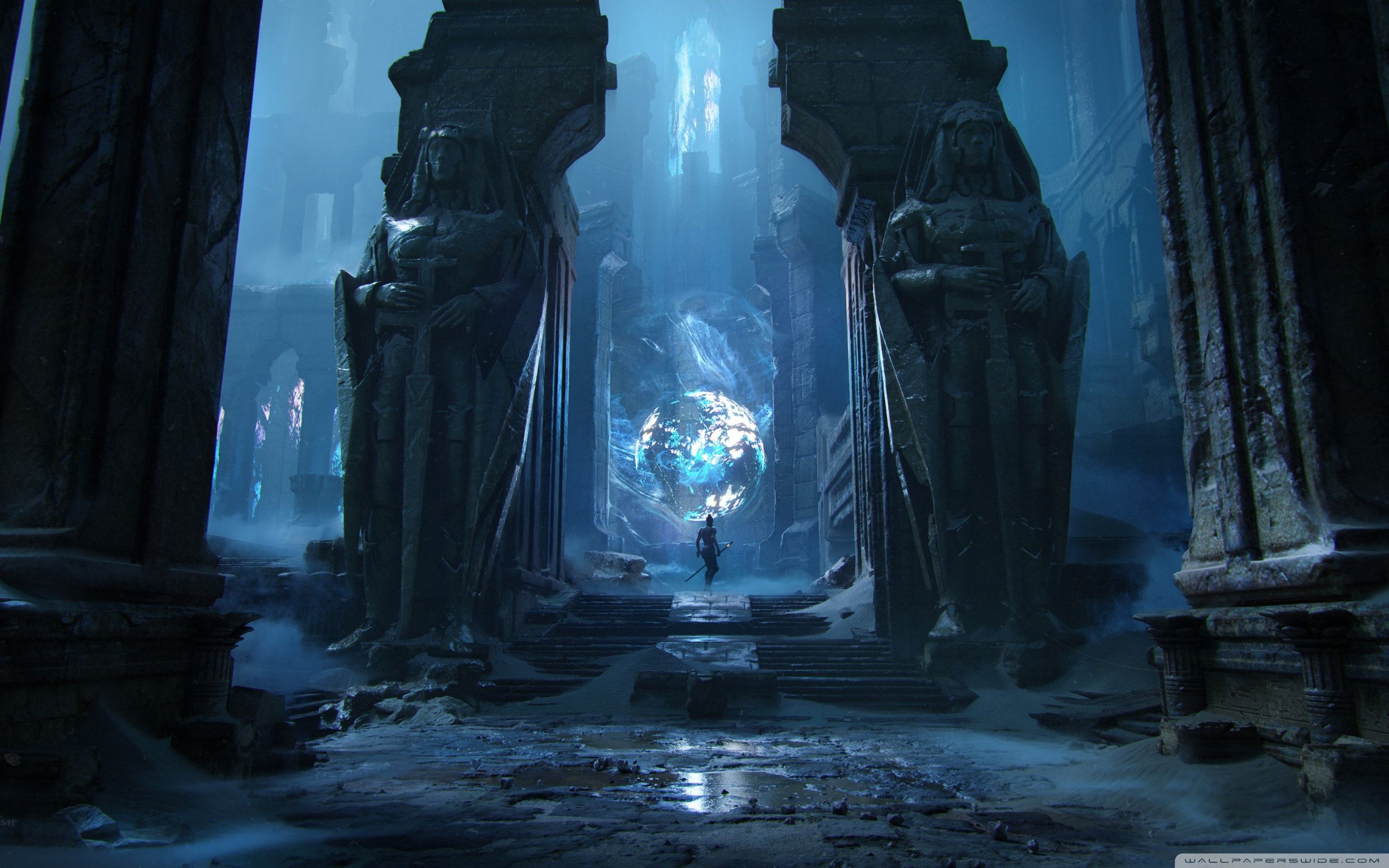 2560x1600 The Ancient Portal, Guardians of the Ruins 4K UHD Wallpaper for UltraHD Desktop and TV : Widescreen and UltraWide Display : Smartphone and Tablet Devices