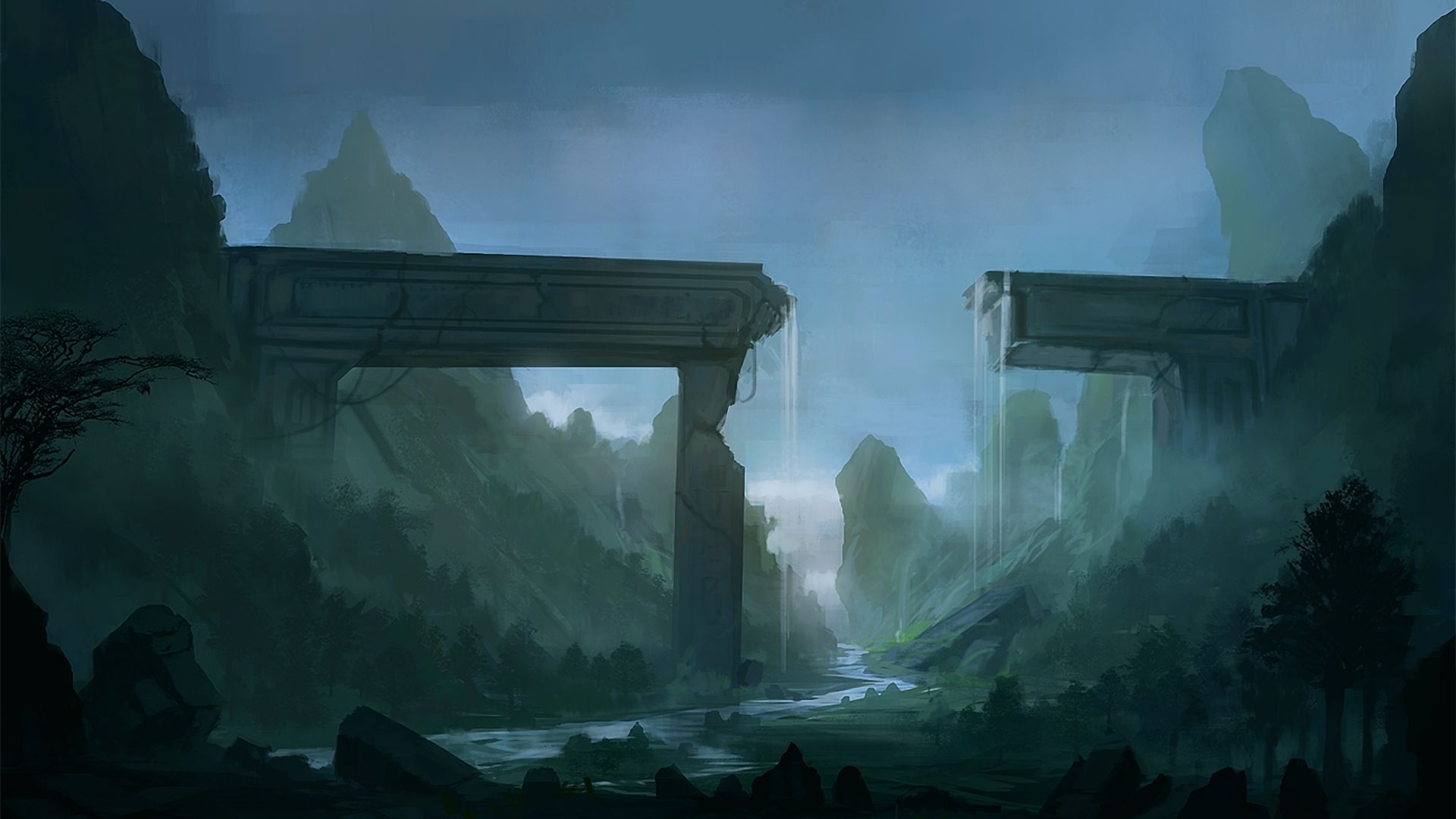 1920x1080 Desktop wallpaper: Fantasy, Landscape 4K free download for PC. 532966