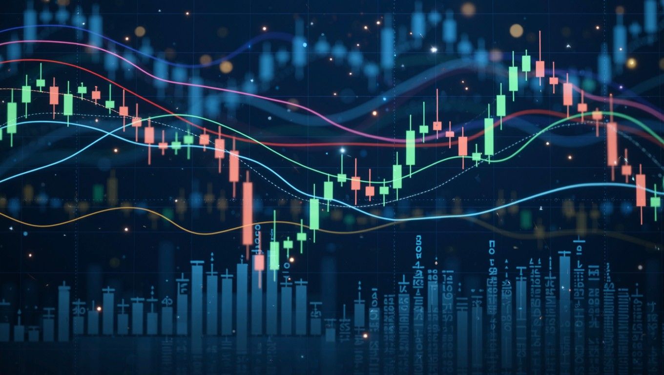 1360x768 Free Market Data Visualization Image, Finance, Stocks