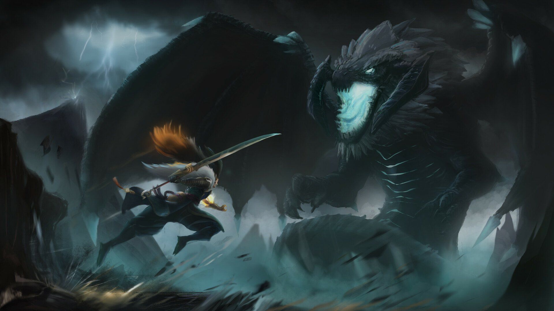 1920x1080 Download Dragon Yasuo (League Of Legends) Video Game League Of Legends HD Wallpaper By DANGTran Kumox1080