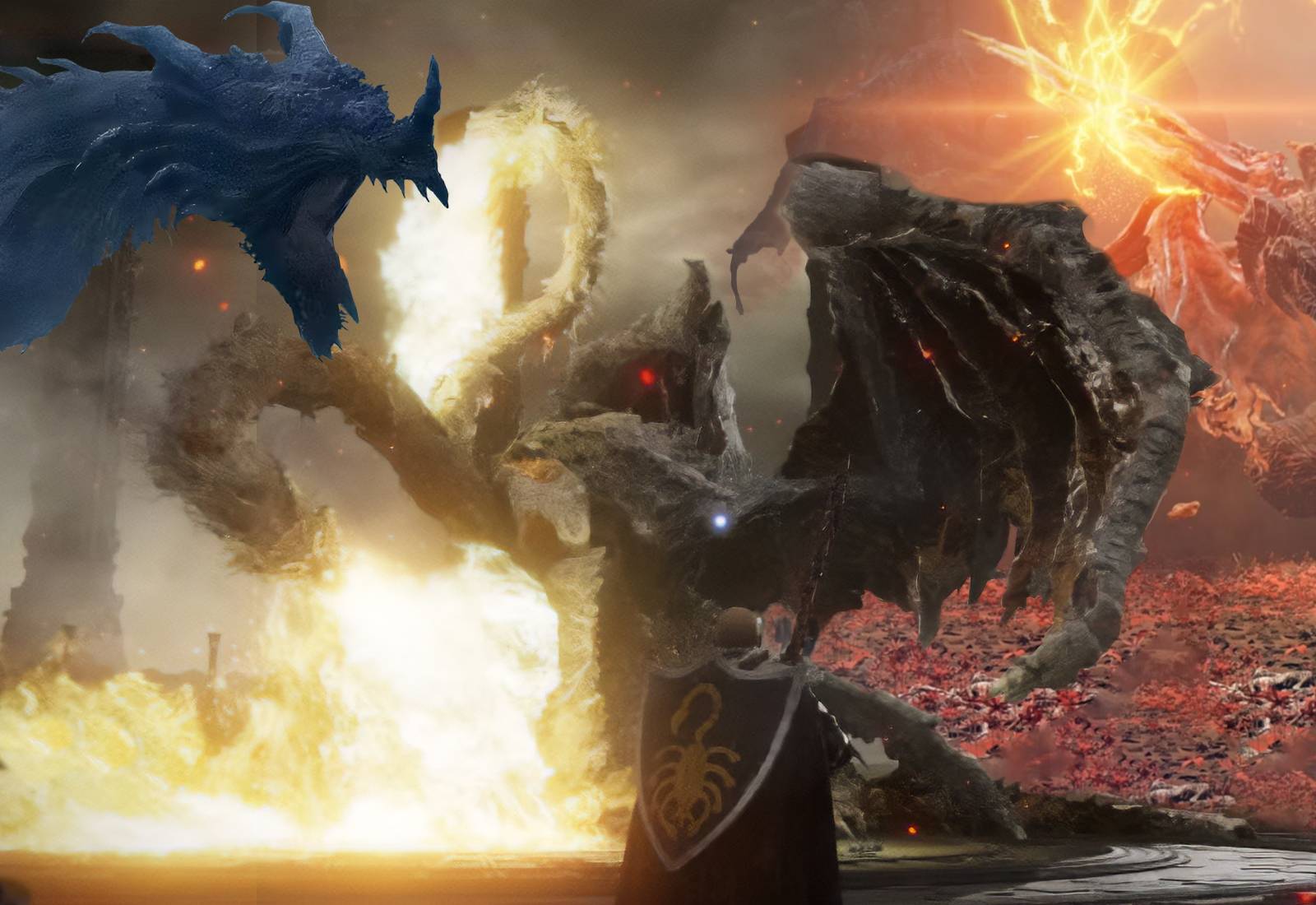 1600x1100 Hardest Dragon Fights In Elden Ring