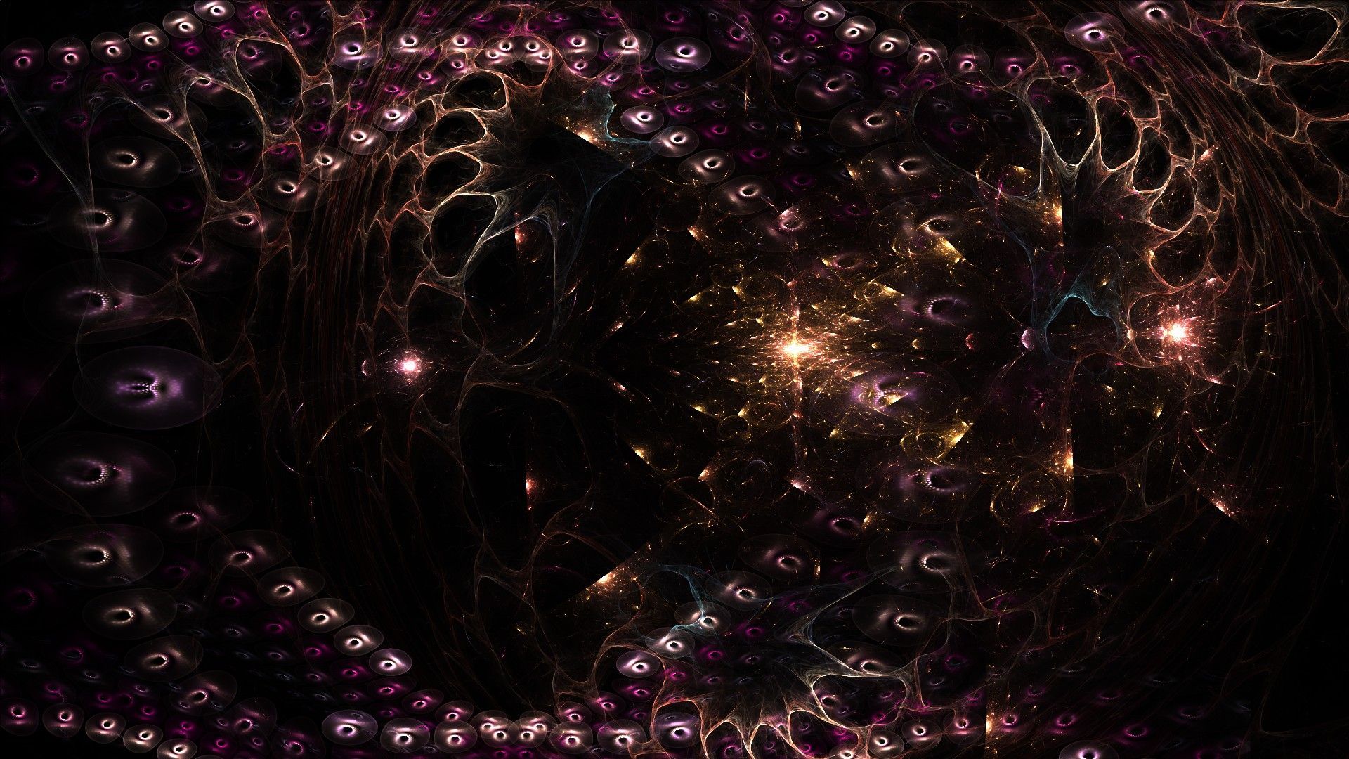 1920x1080 Cosmic Web Wallpaper