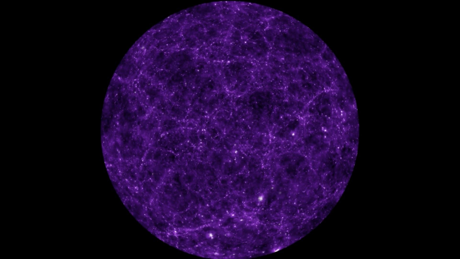 1920x1080 NASA SVS. Cruising the Cosmic Web (Dome Version)