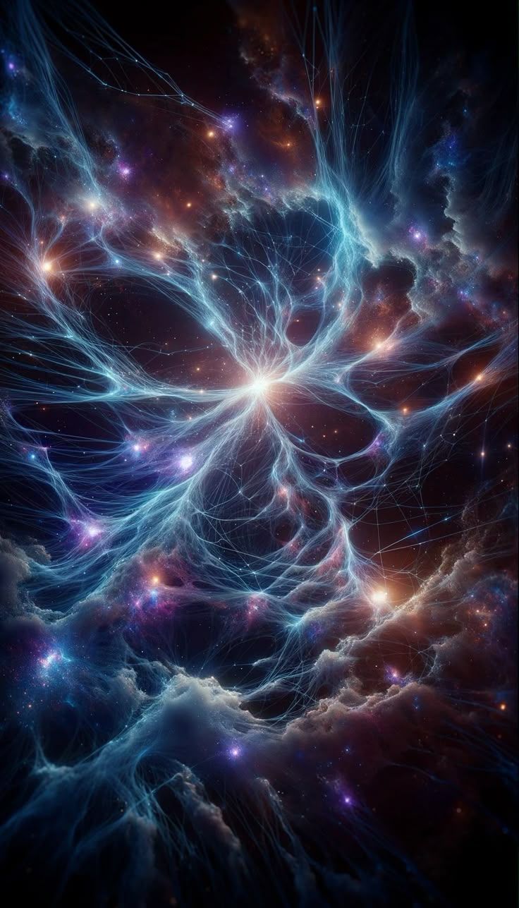736x1287 Capturing the Majesty of the Cosmos. Cosmic Web Wallpaper HD