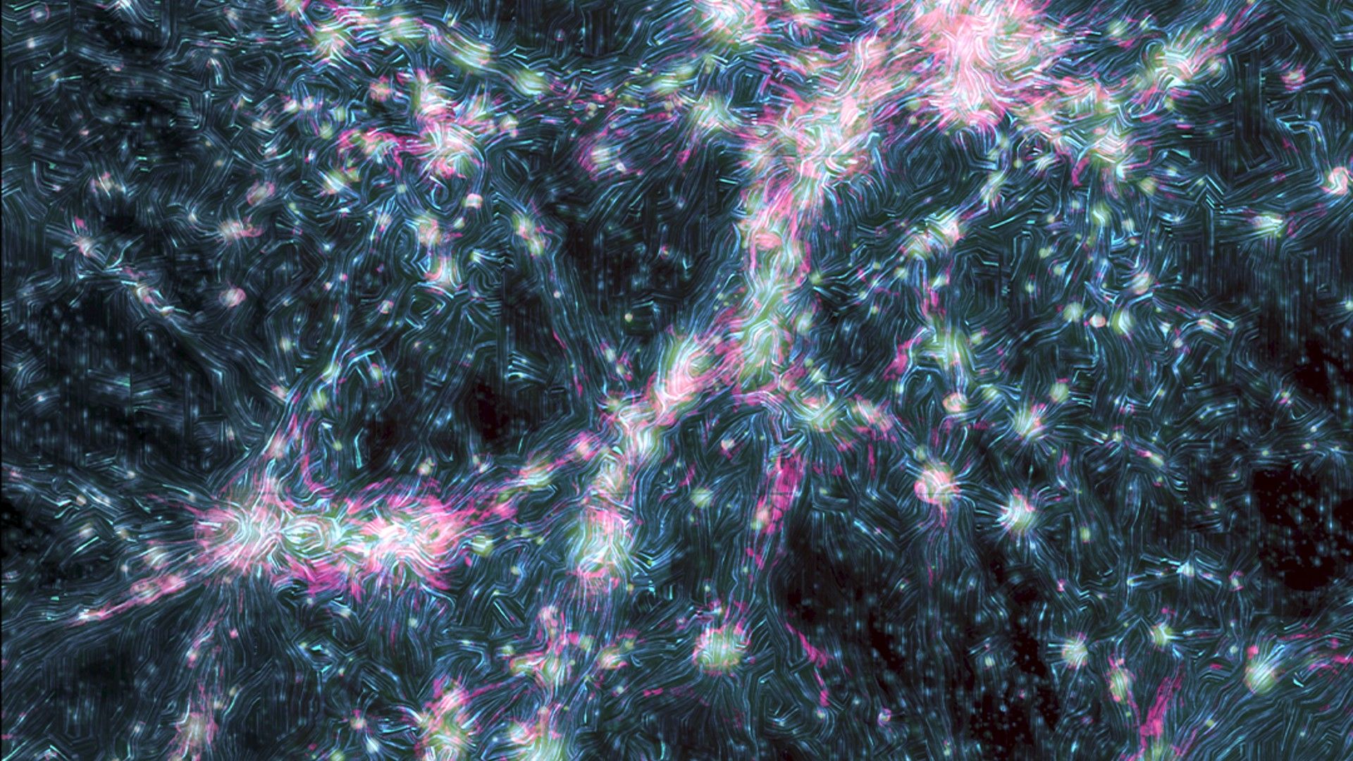 1920x1080 Shockwaves in the 'cosmic web' connecting galaxies seen for 1st time