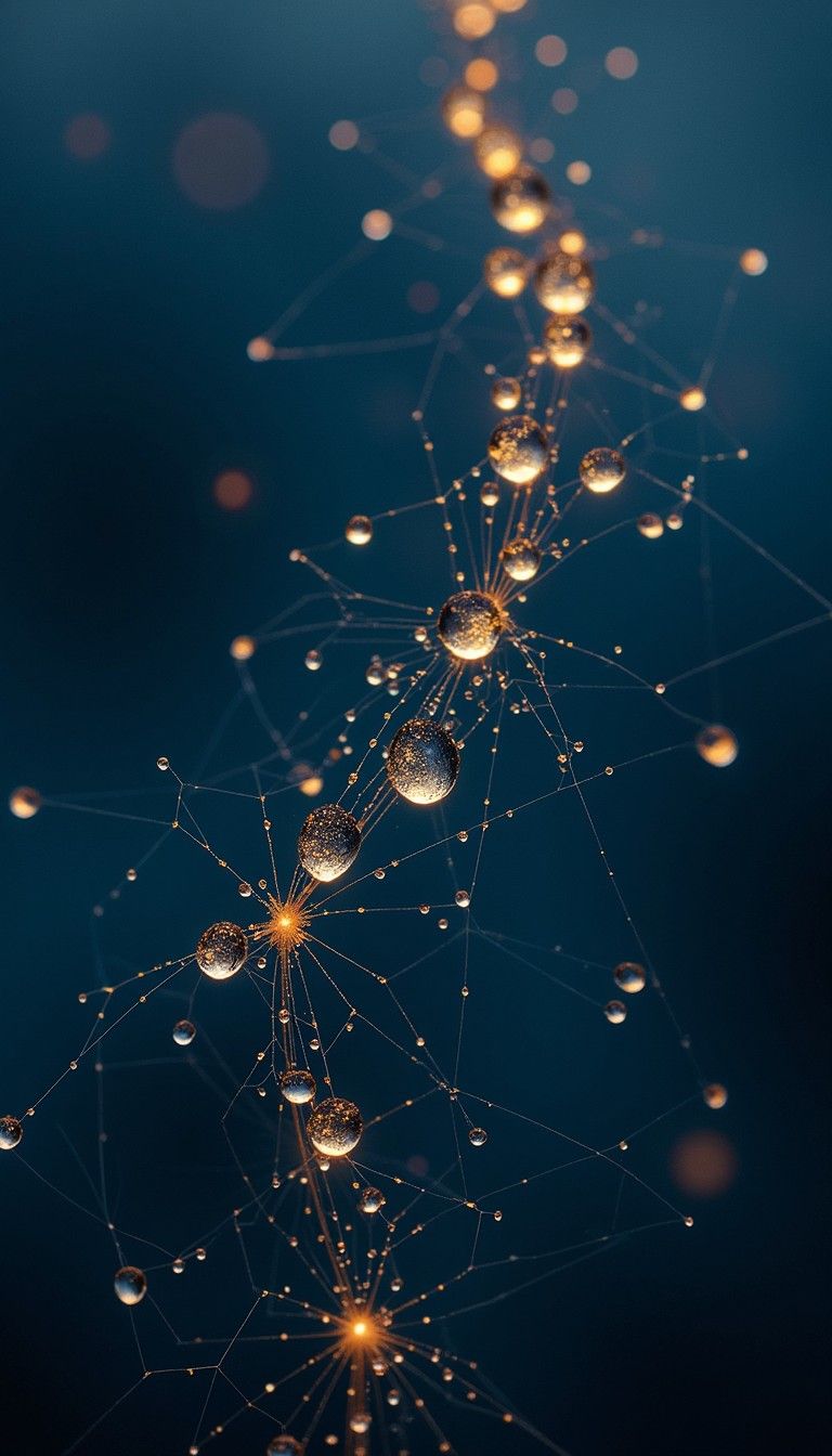 768x1344 Free Cosmic Dew Web Image, Constellation, Web