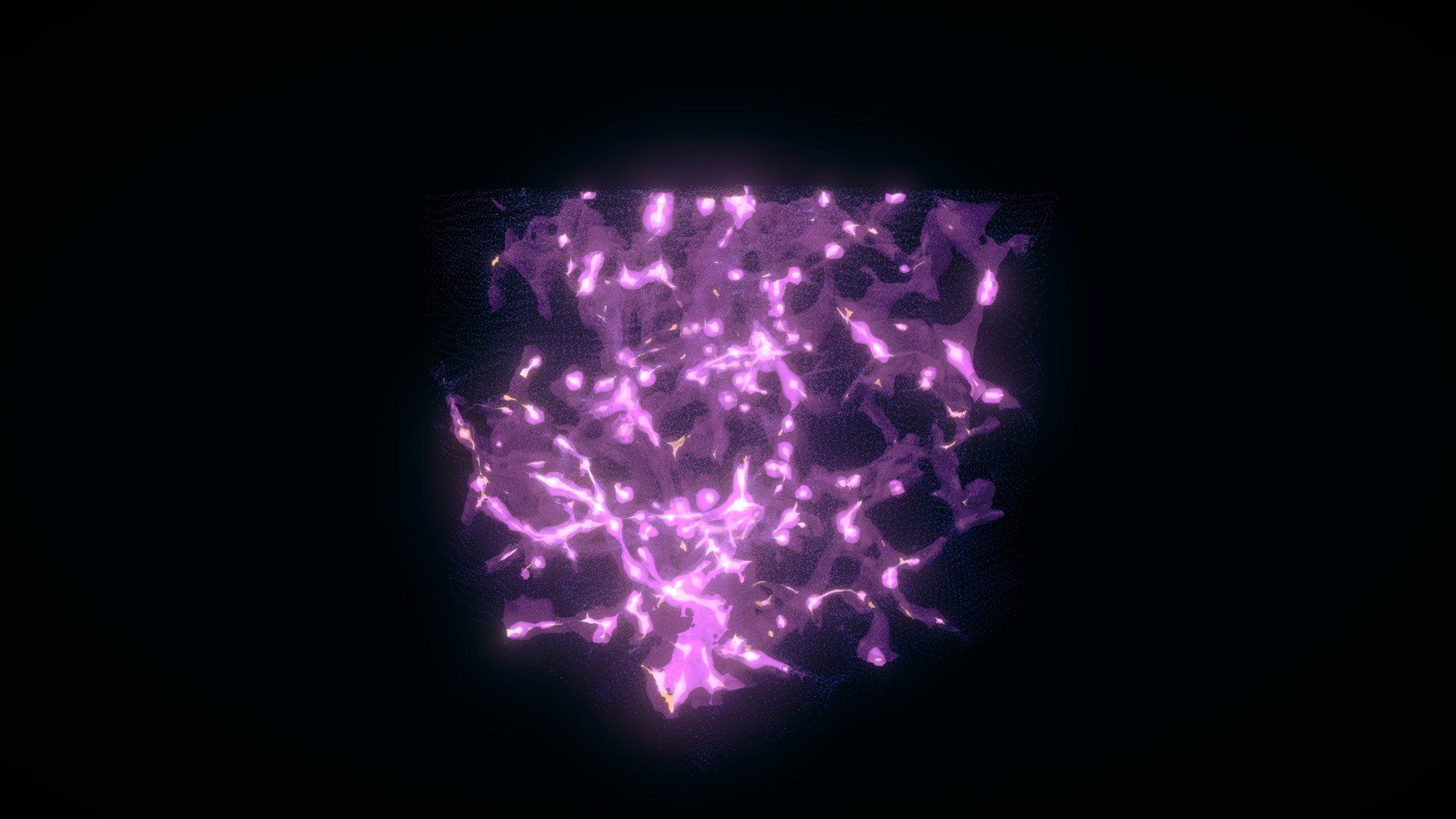 1920x1080 The Cosmic Web (Enzo) model by Tomer Nussbaum [aecaa56]