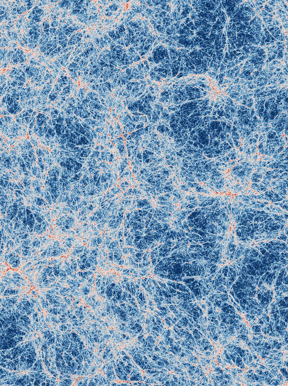 966x1294 Researchers Capture Direct High Definition Image Of The “Cosmic Web”. Max Planck Institute For Astrophysics
