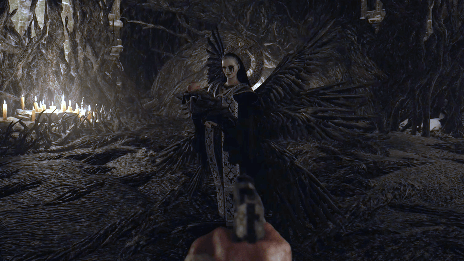 1600x900 RE8 Miranda boss fight walkthrough