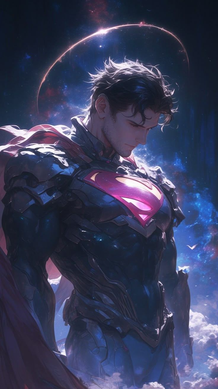 736x1313 Lord superman. Superman fan art, Cosmic armor superman pfp, Superman artwork