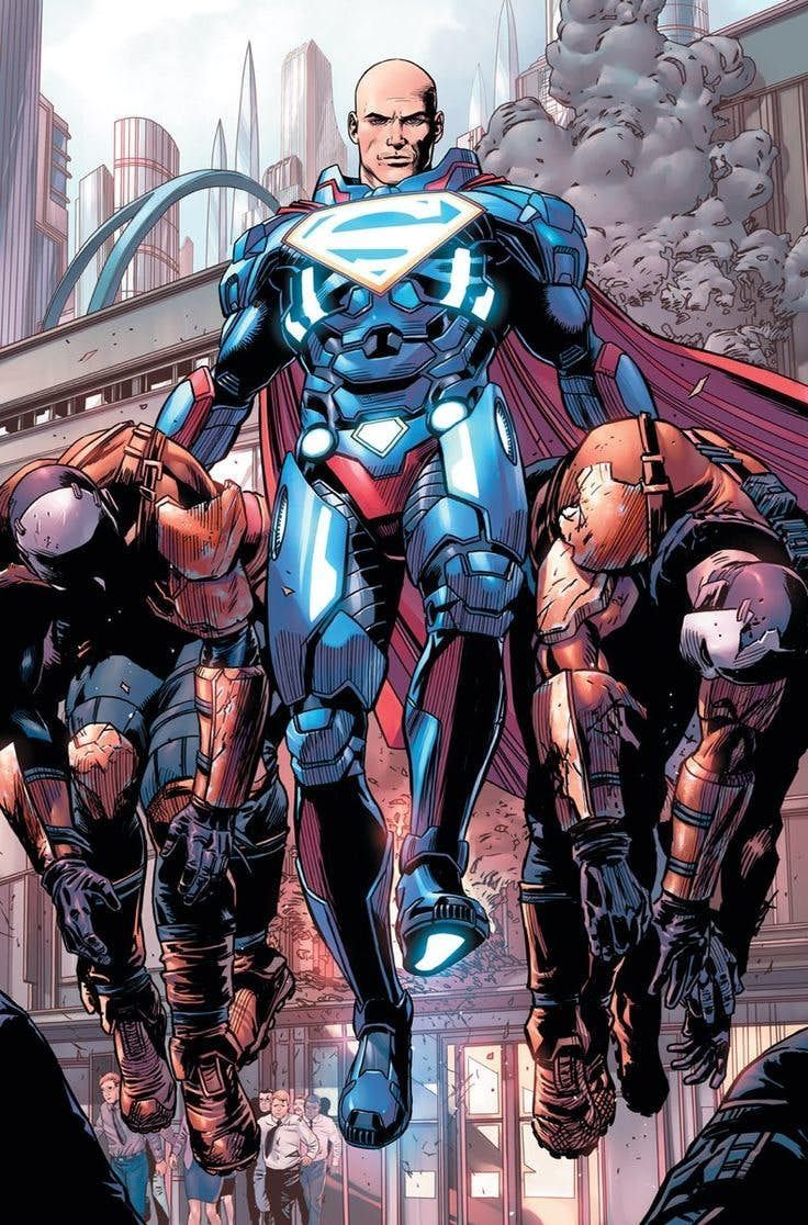 736x1116 Lex Luthor's Superman armor