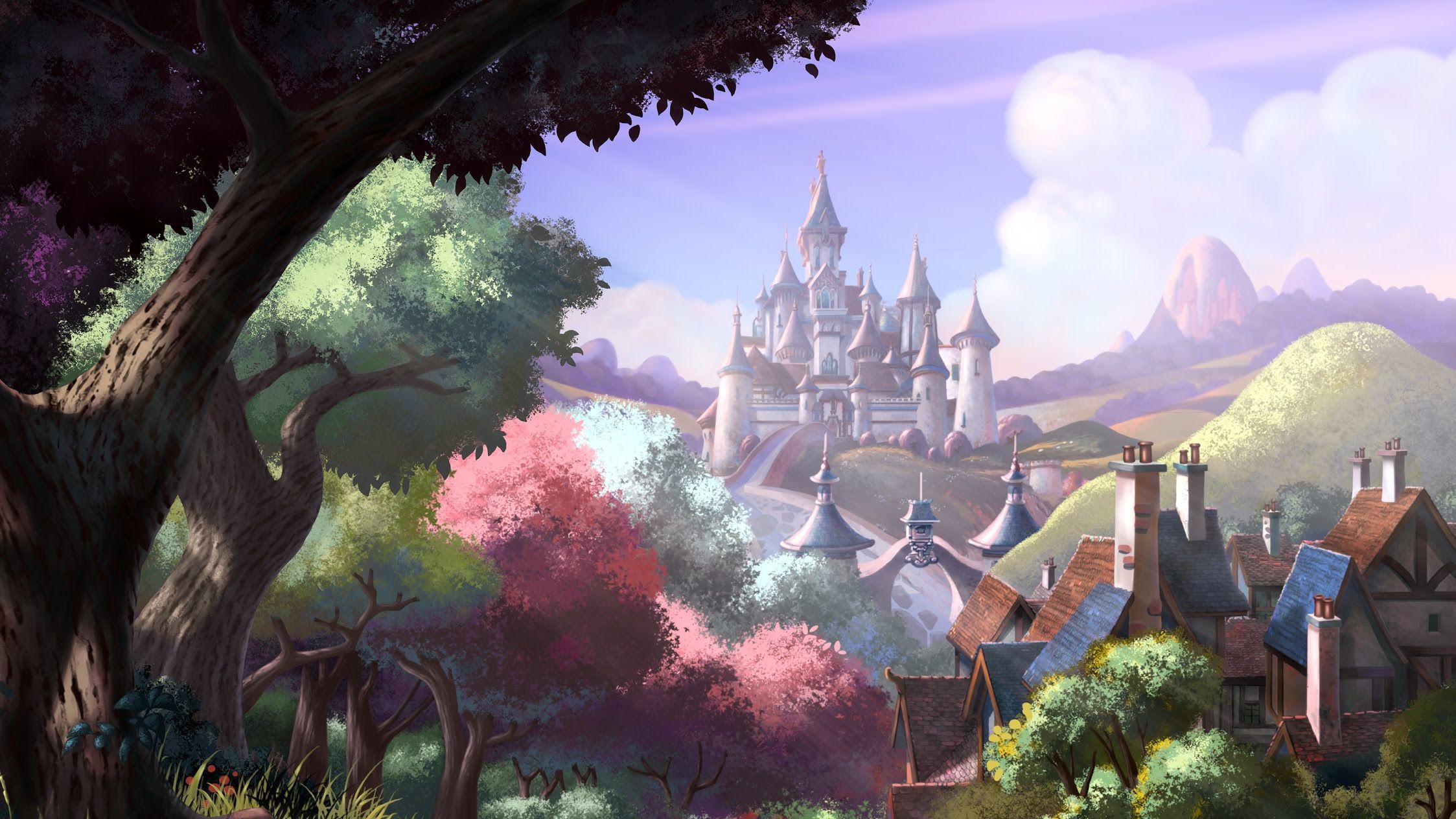 2247x1264 Sofia the First: Once Upon a Princess