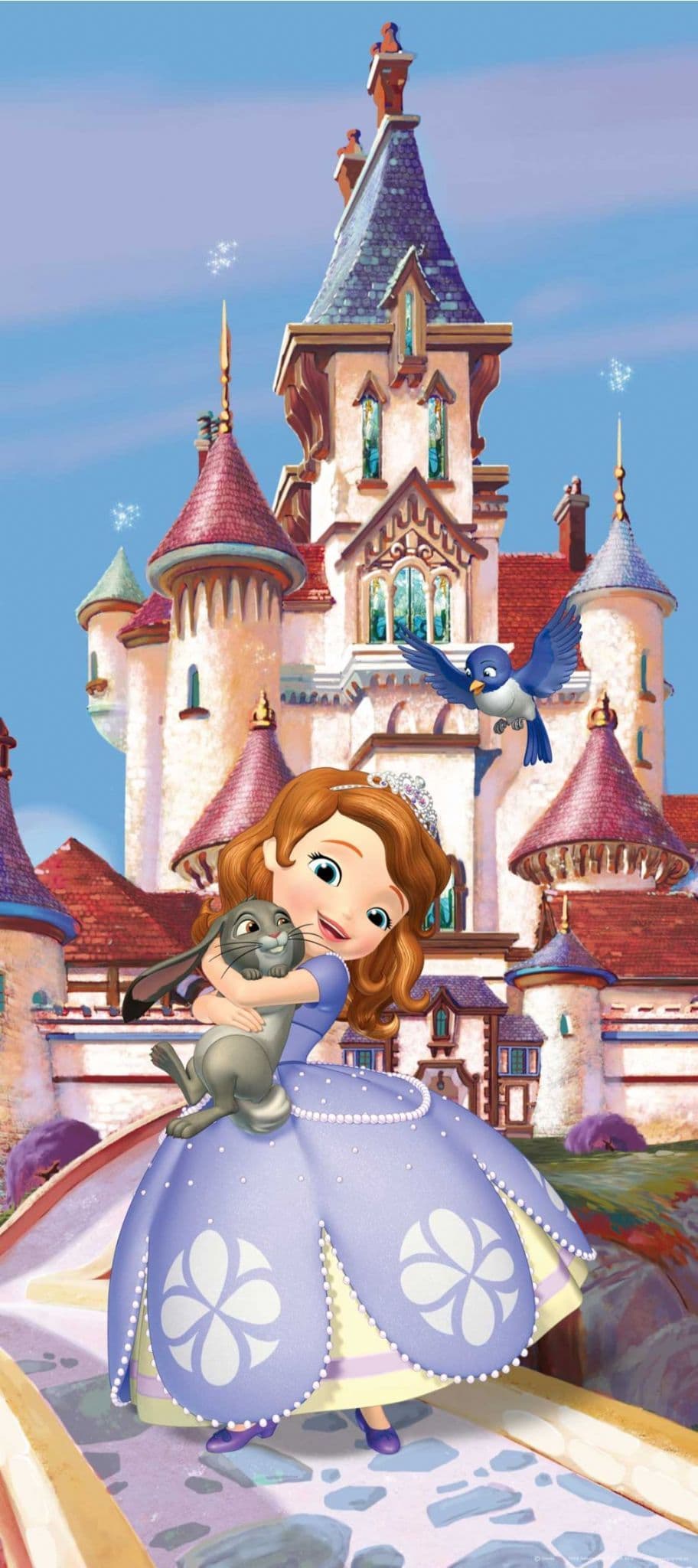 912x2048 Princess Sophie mural wallpaper 90x202cm