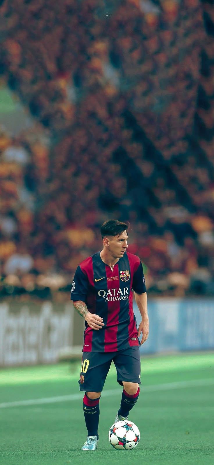 736x1595 4k Wallpaper Messi FC Barcelona. UEFA Champions League 2015