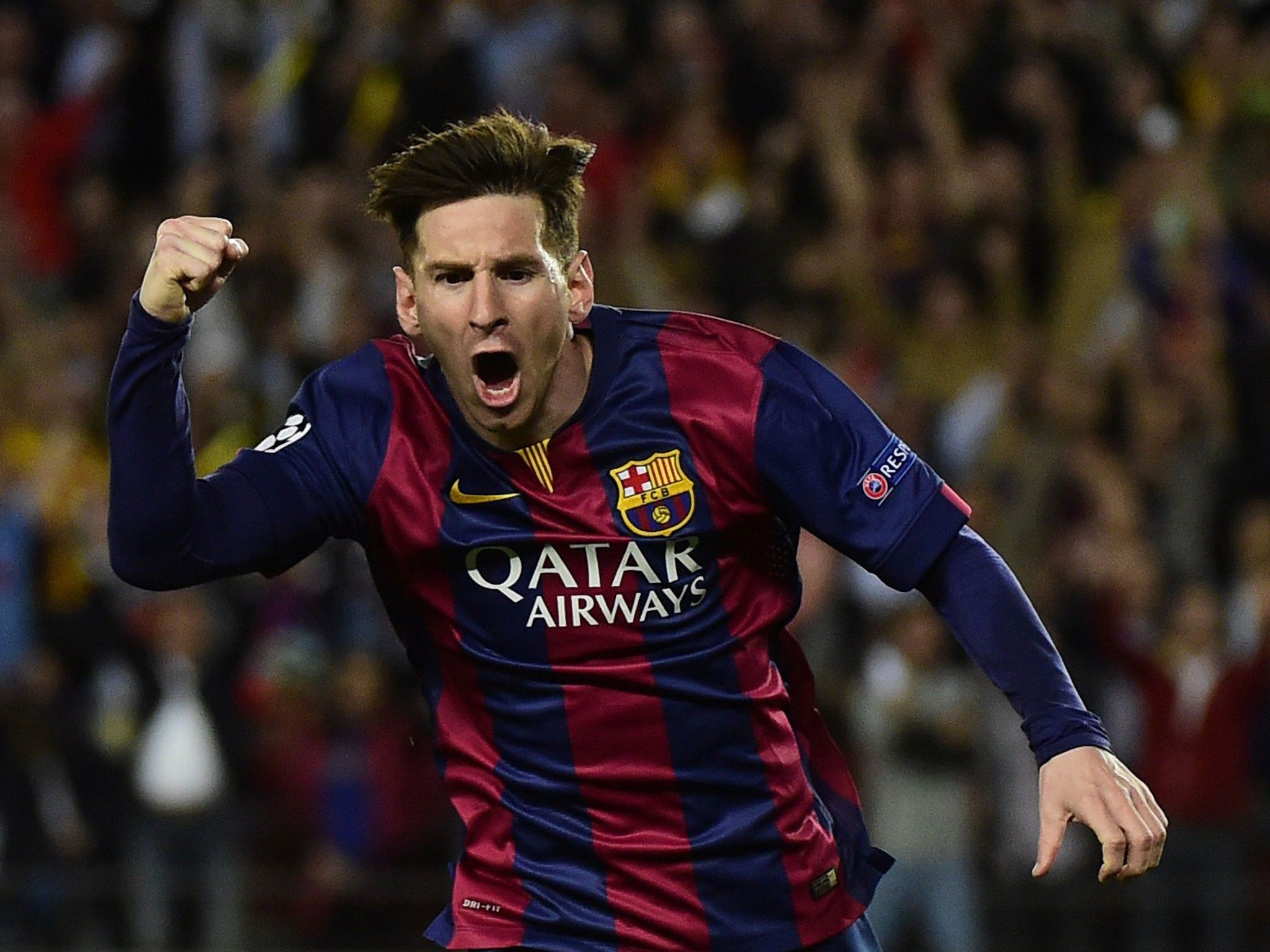 2048x1536 Lionel Messi has scored five goals for Barcelona that were better than last night's wonder strike against Bayern Munich
