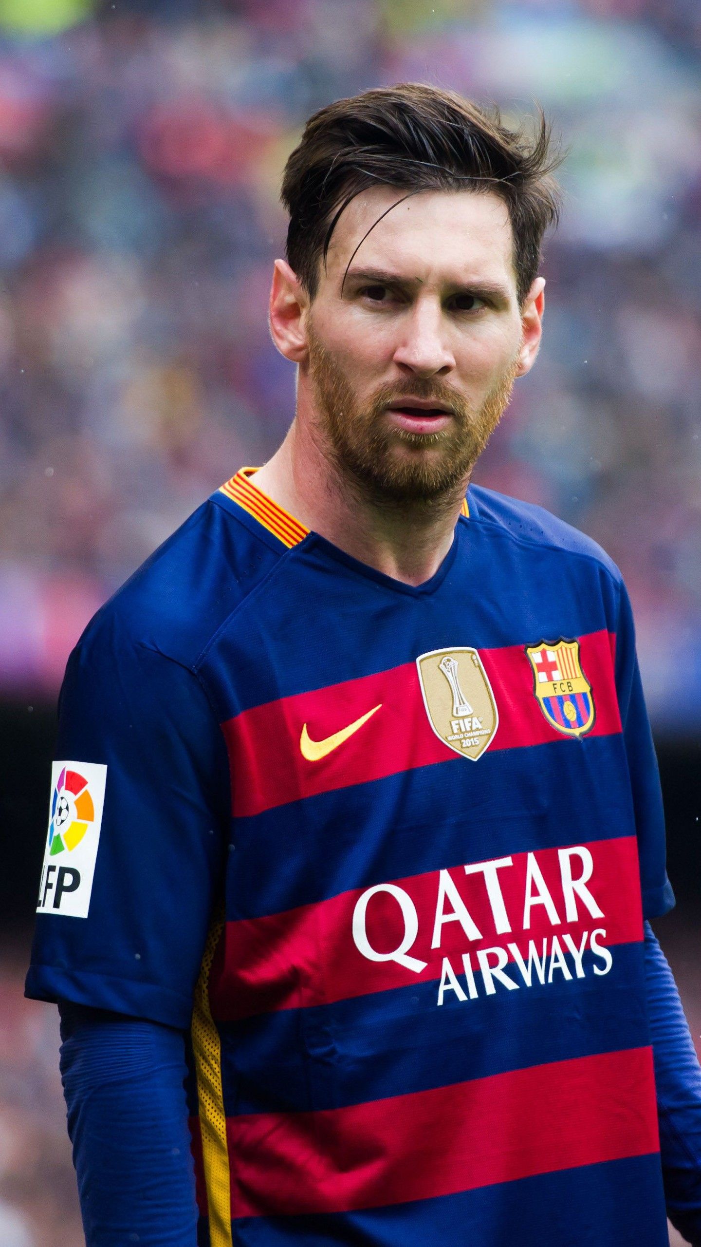 1440x2560 Lionel Messi FC Barcelona 4K Wallpaper