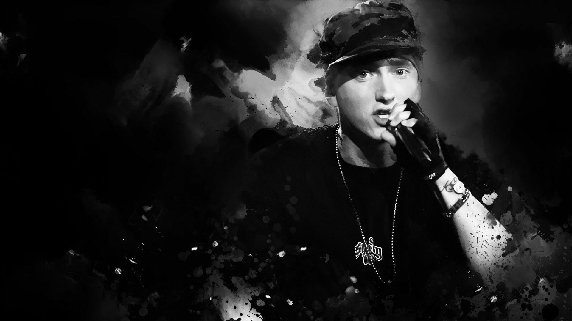 1920x1080 Eminem HD Wallpaper: Iconic Music Legend Free Downloadx1080