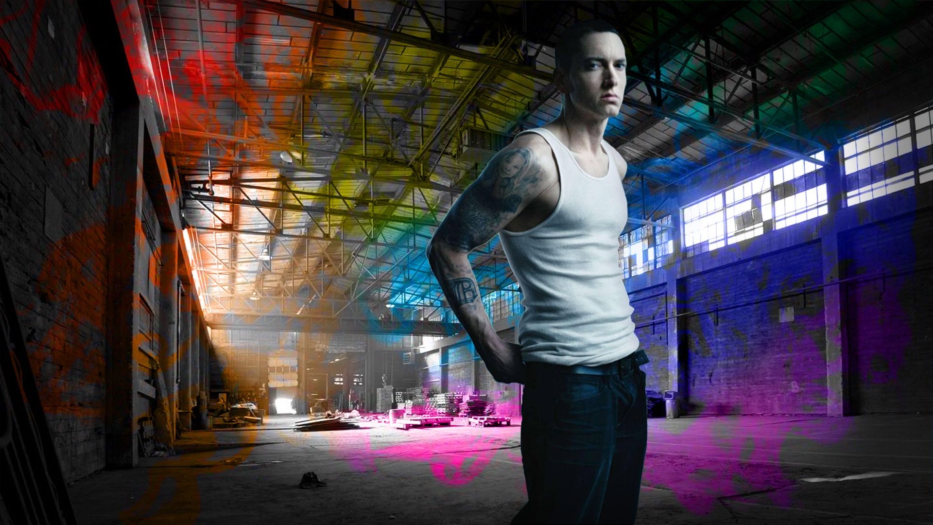 1920x1080 Wallpaper Music, Eminem, rap, mens for mobile and desktop, section мужчины, resolution 1920x1080
