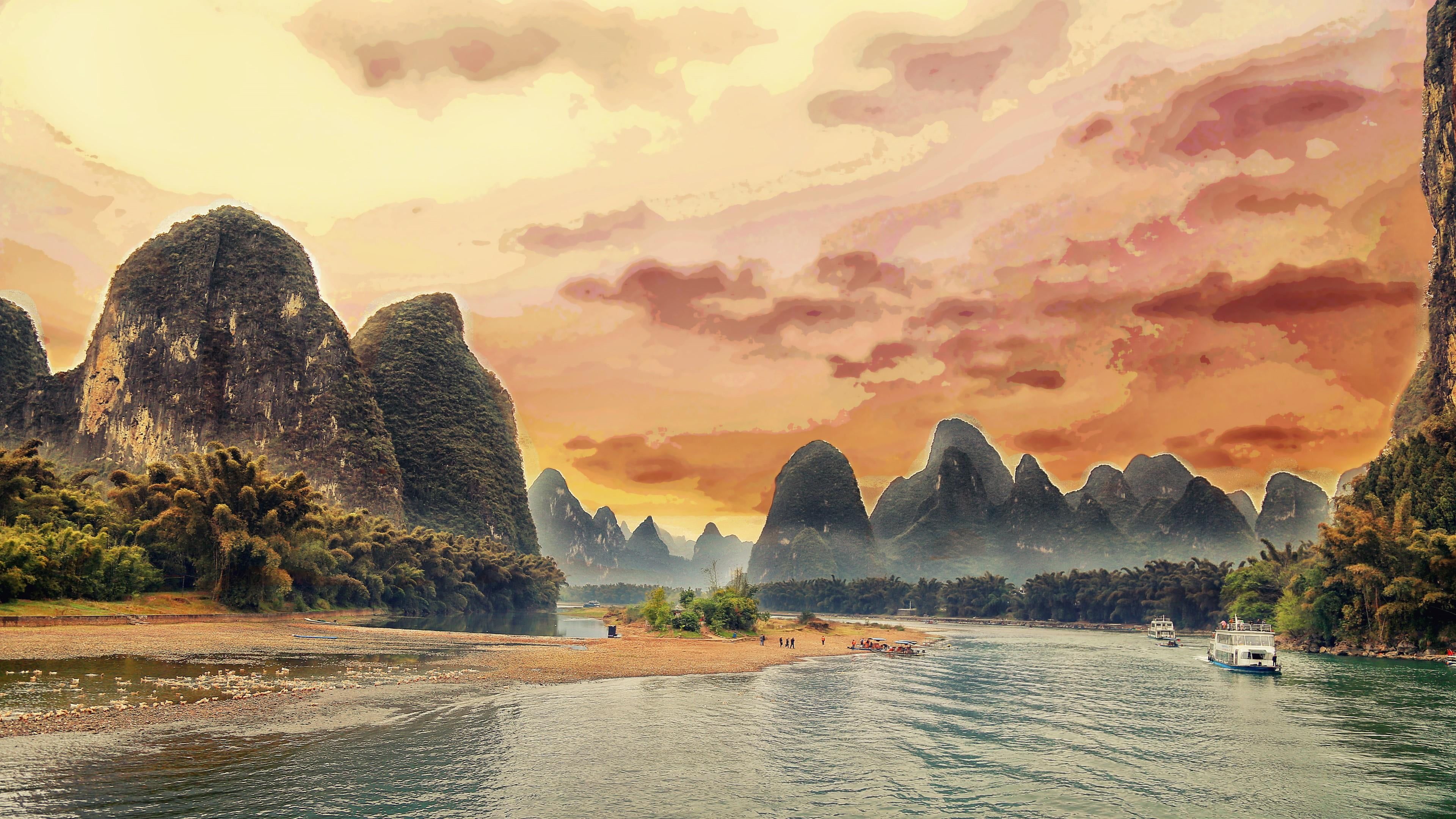 3840x2160 Chinese Art 4k Wallpaper