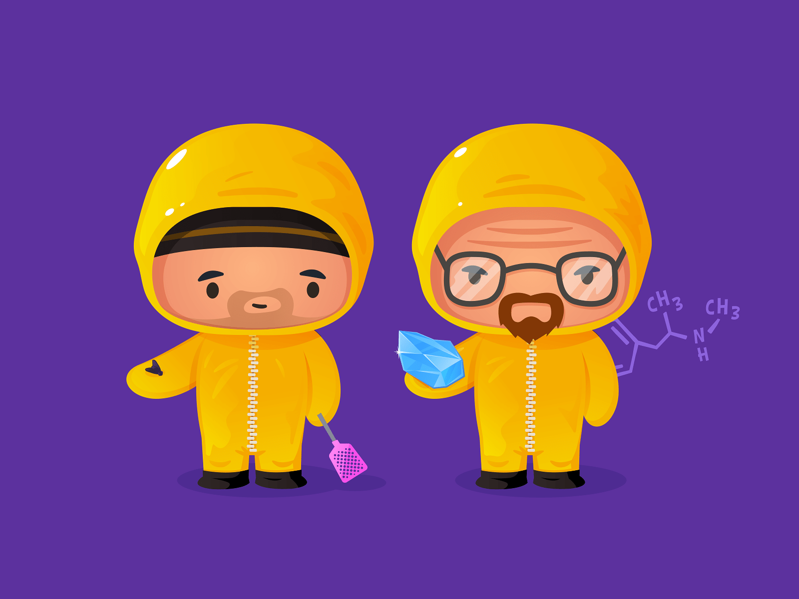 1600x1200 Breaking Bad by David L. Wehmeyer on Dribbble