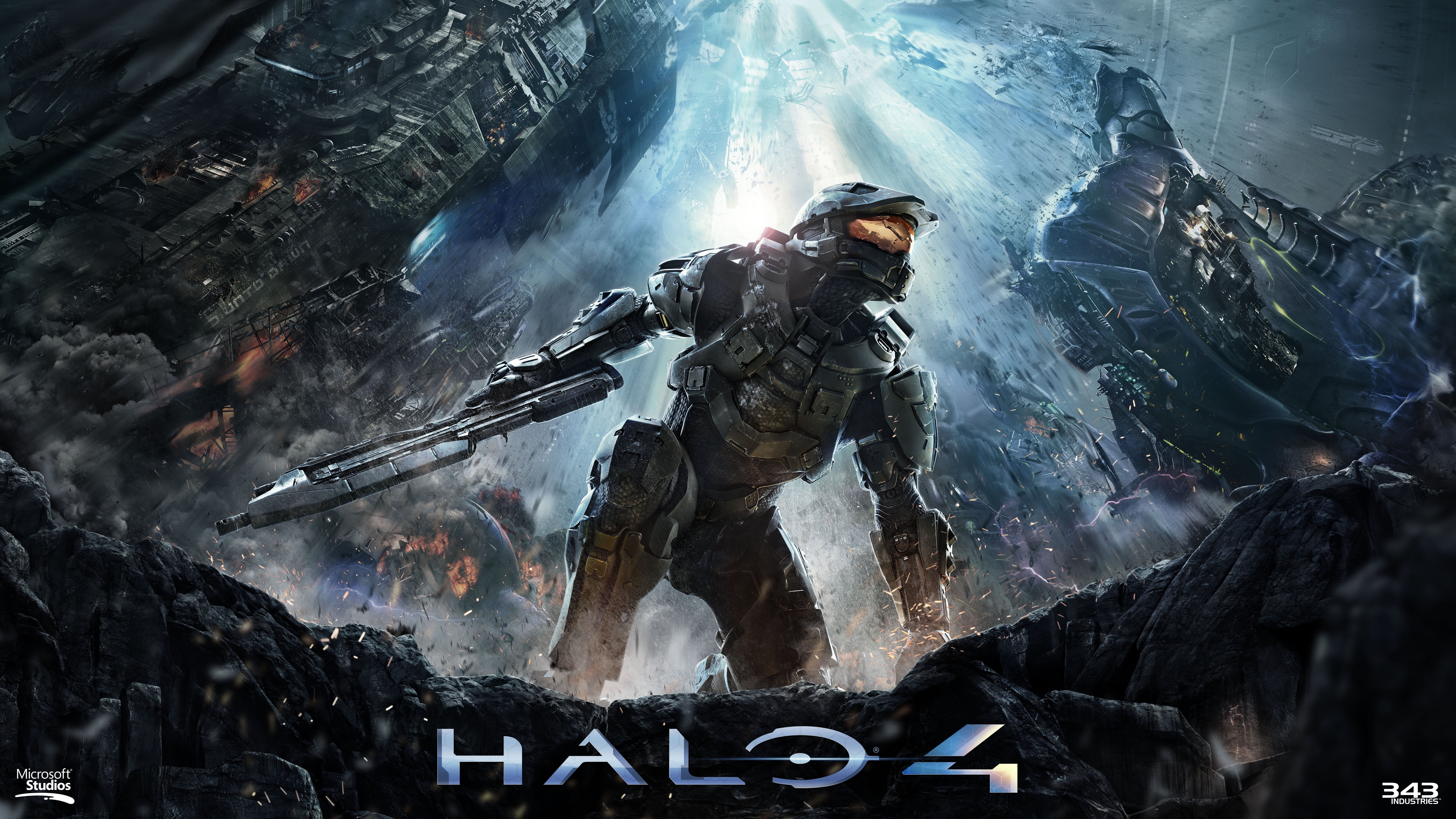 9600x5400 resolution Halo 4 wallpaper. As always, PM if you need it emailed. Look at that detail!
