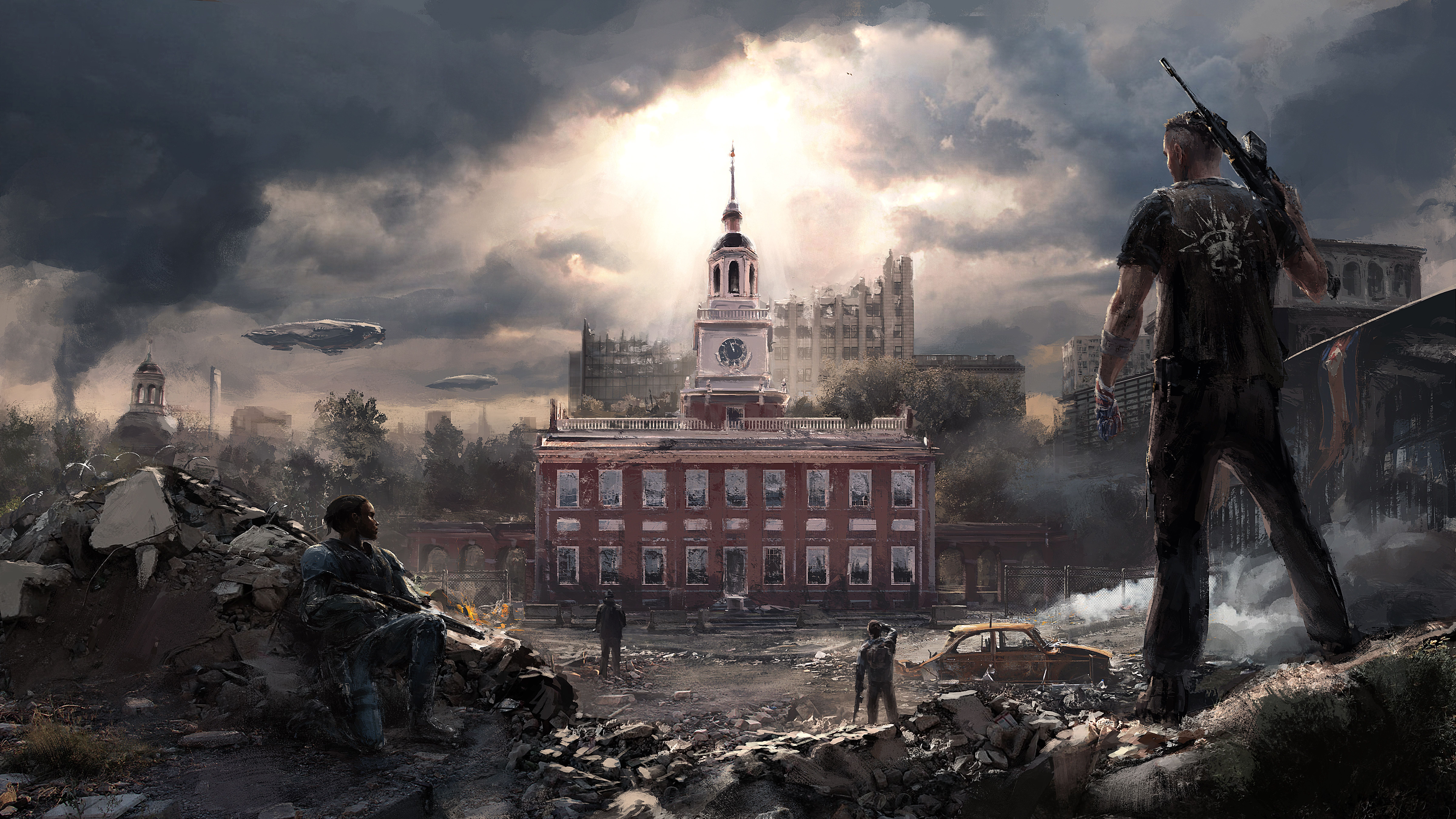 9600x5400 Download Video Game Homefront: The Revolution 8k Ultra HD Wallpaper