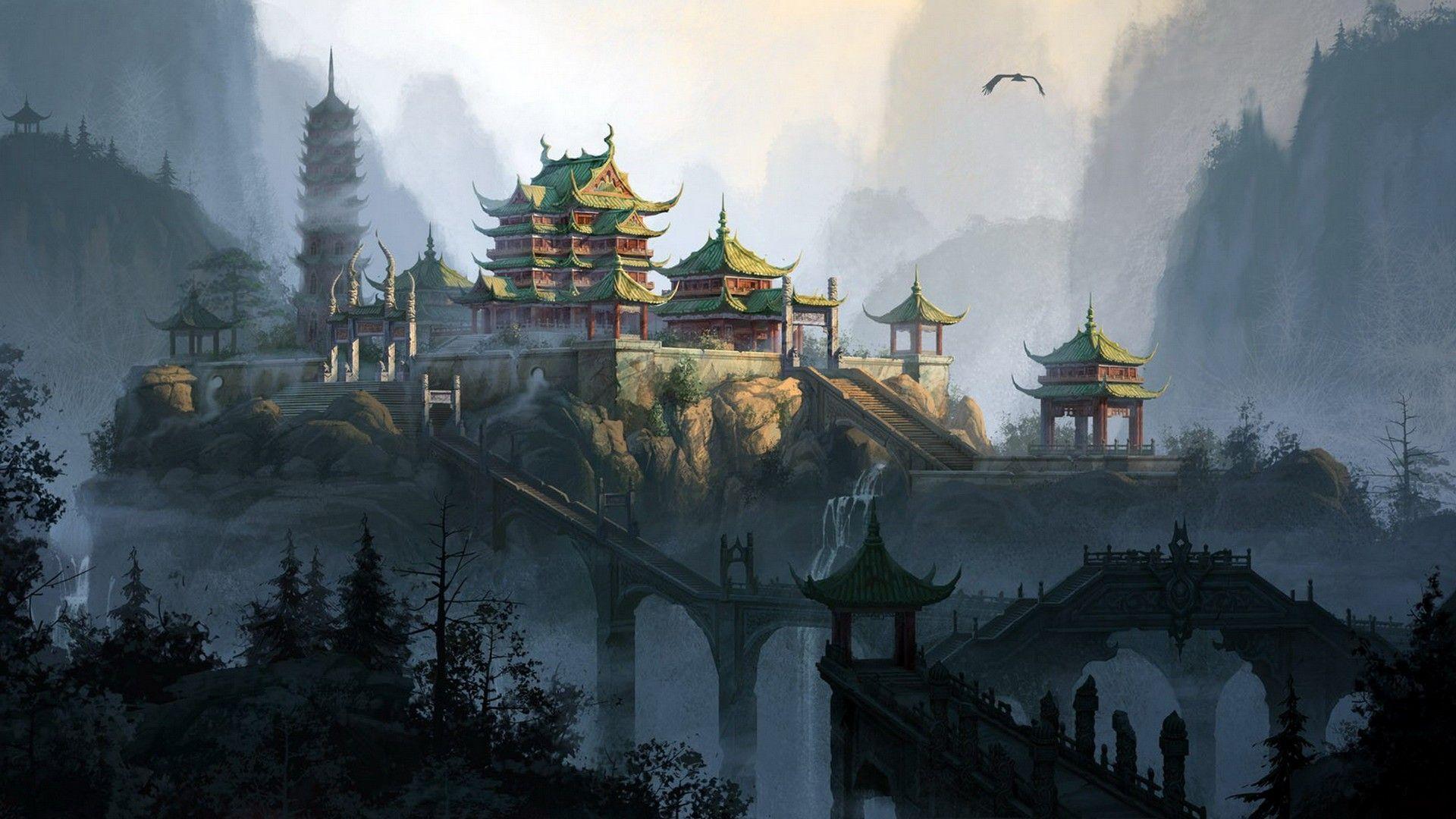 chinese art wallpaper