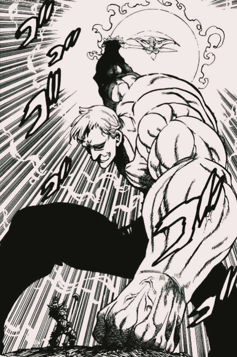 800x1203 Escanor vs Galand, nanatsu no taizai, HD phone wallpaper