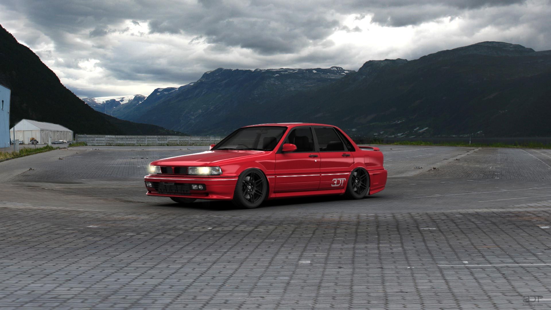 1920x1080 Mitsubishi Galant 1987