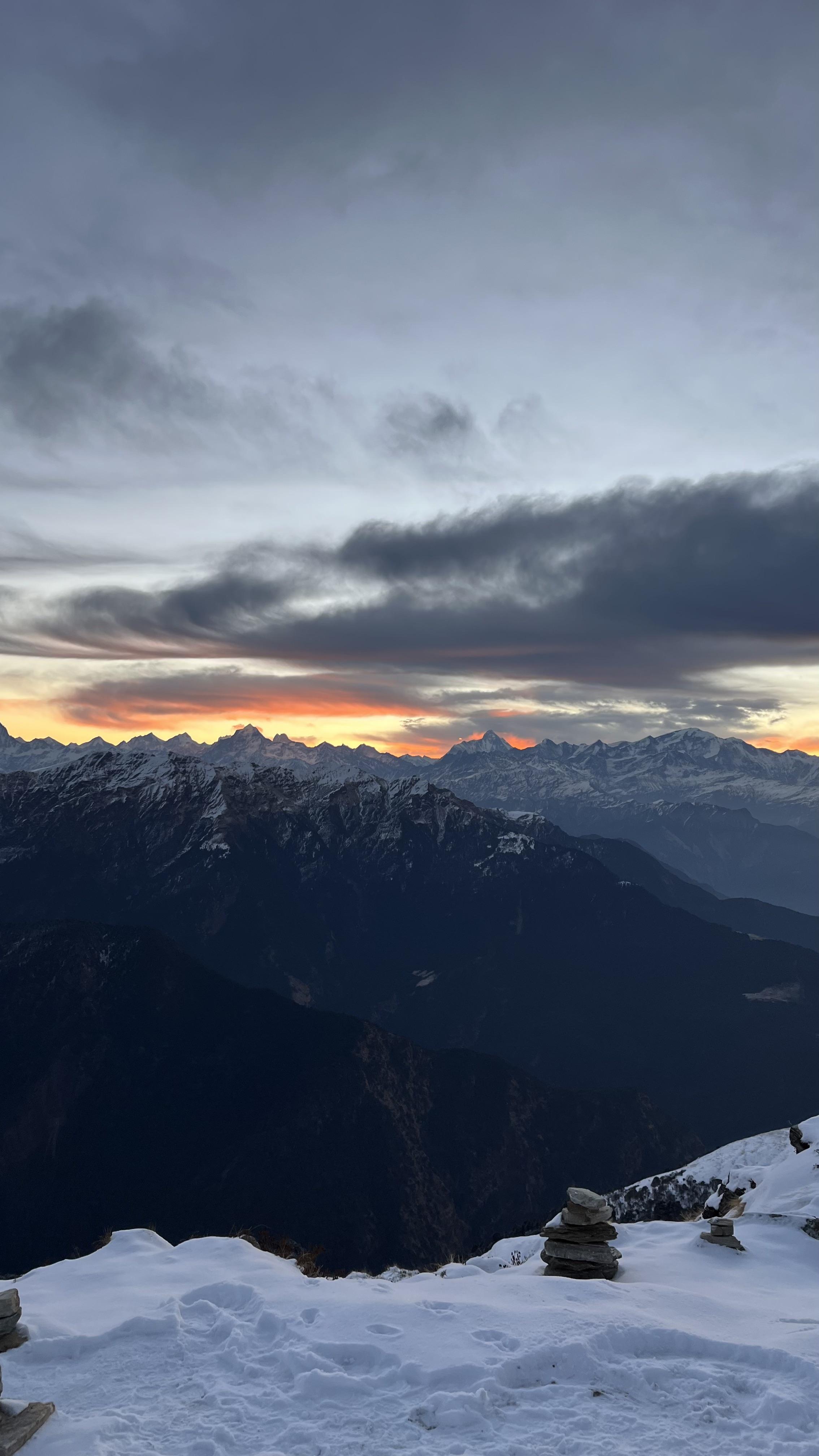 2268x4032 My First Snow Trek- Chandrashila Peak : R SoloTravel_India