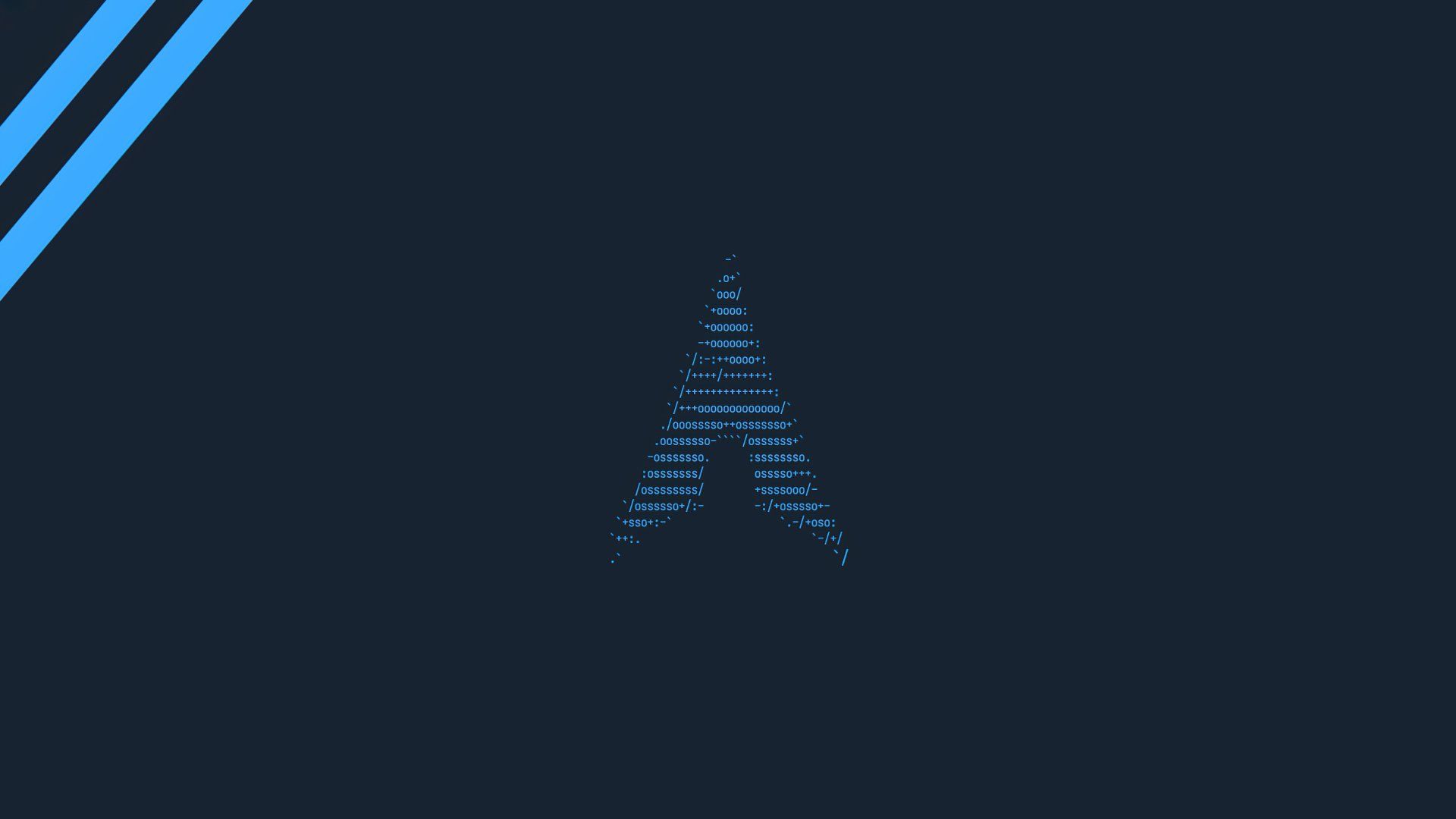 1920x1080 Minimalist Linux Tech Logo