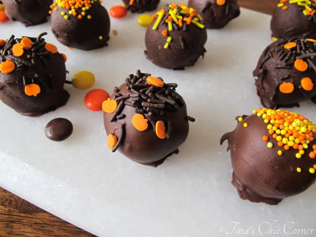 1024x768 Reese's Pieces Chocolate Chip Cookie Dough Truffles