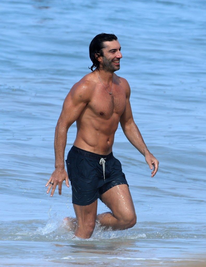 791x1023 Justin Baldoni goes surfing in Hawaii amid Blake Lively feud
