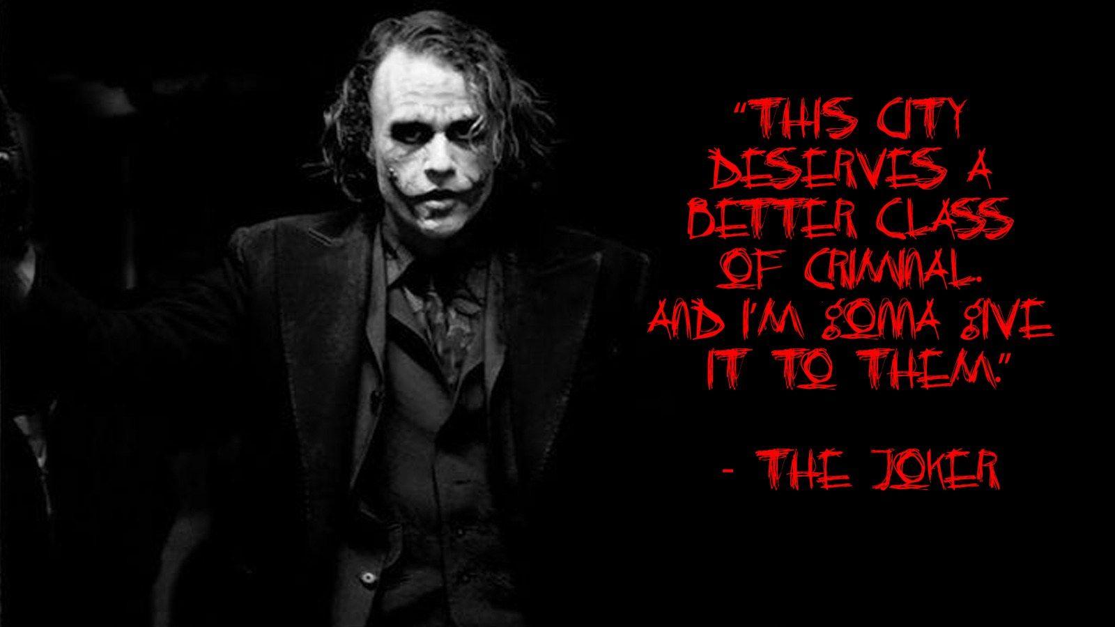 Heath Ledger Joker Quotes Wallpapers Top Free Heath Ledger Joker