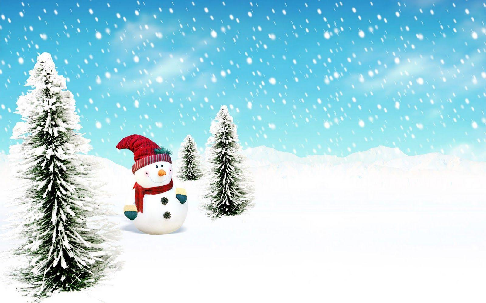 1600x1000 Free download Cute Snowman Winter HD Wallpaper HD Wallpaper