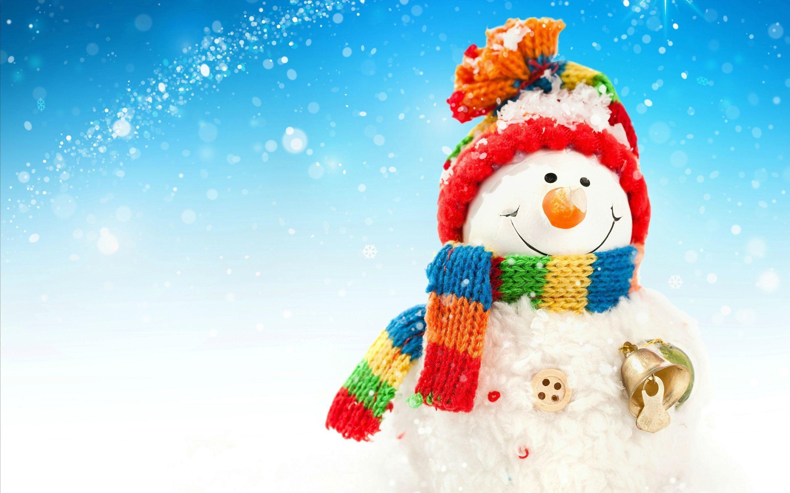 2560x1600 Snowman