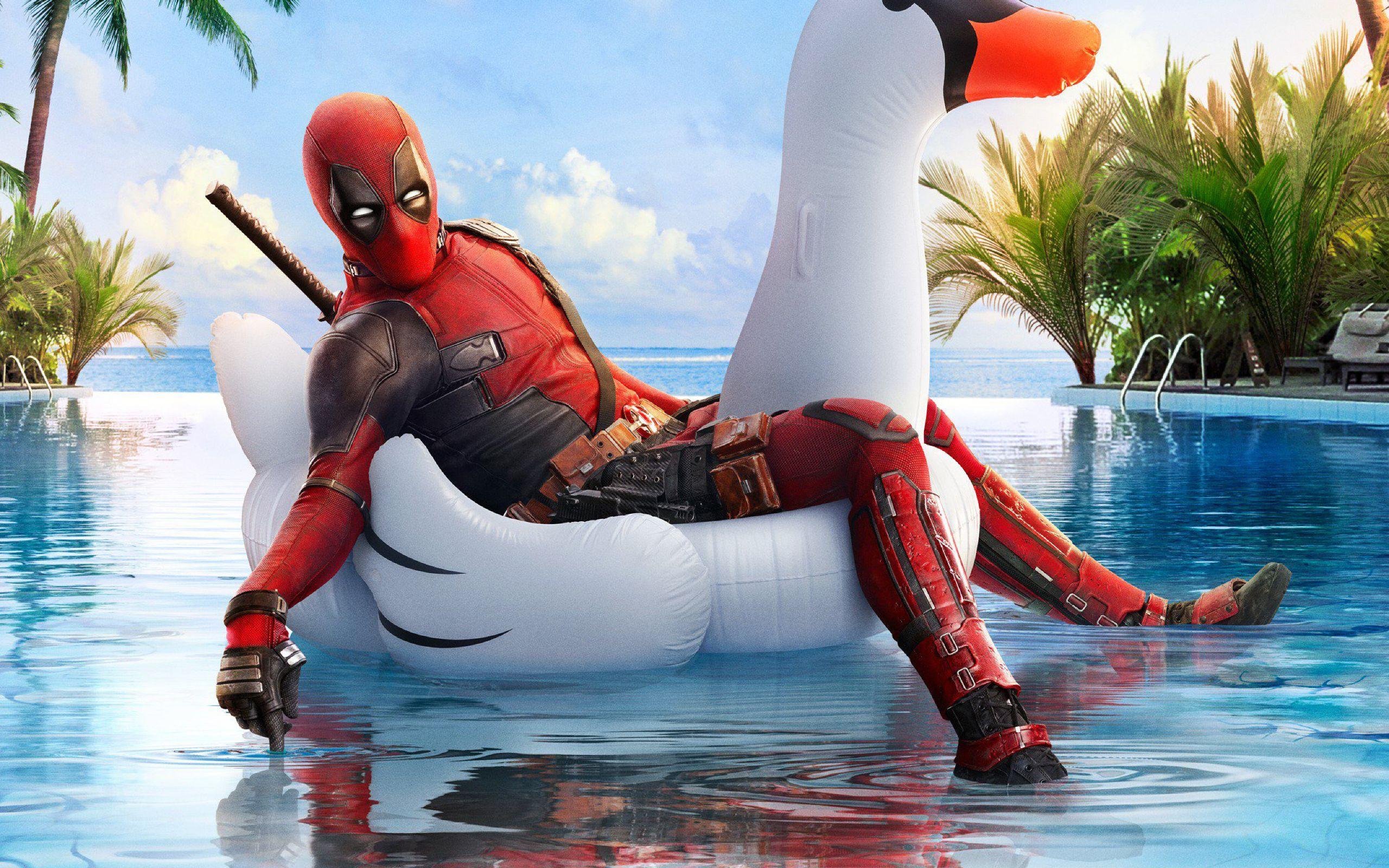 2560x1600 Deadpool 2 Funny Poster 2560x1600 Resolution Wallpaper