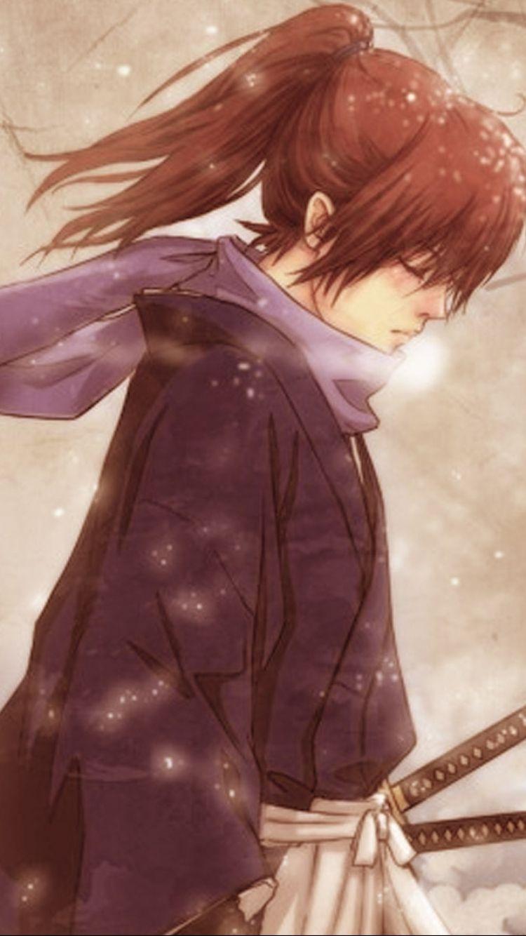 750x1334 Anime Rurouni Kenshin (750x1334) Wallpaper