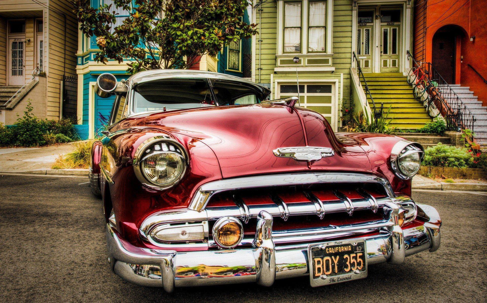 Vintage Cars Desktop Wallpaper