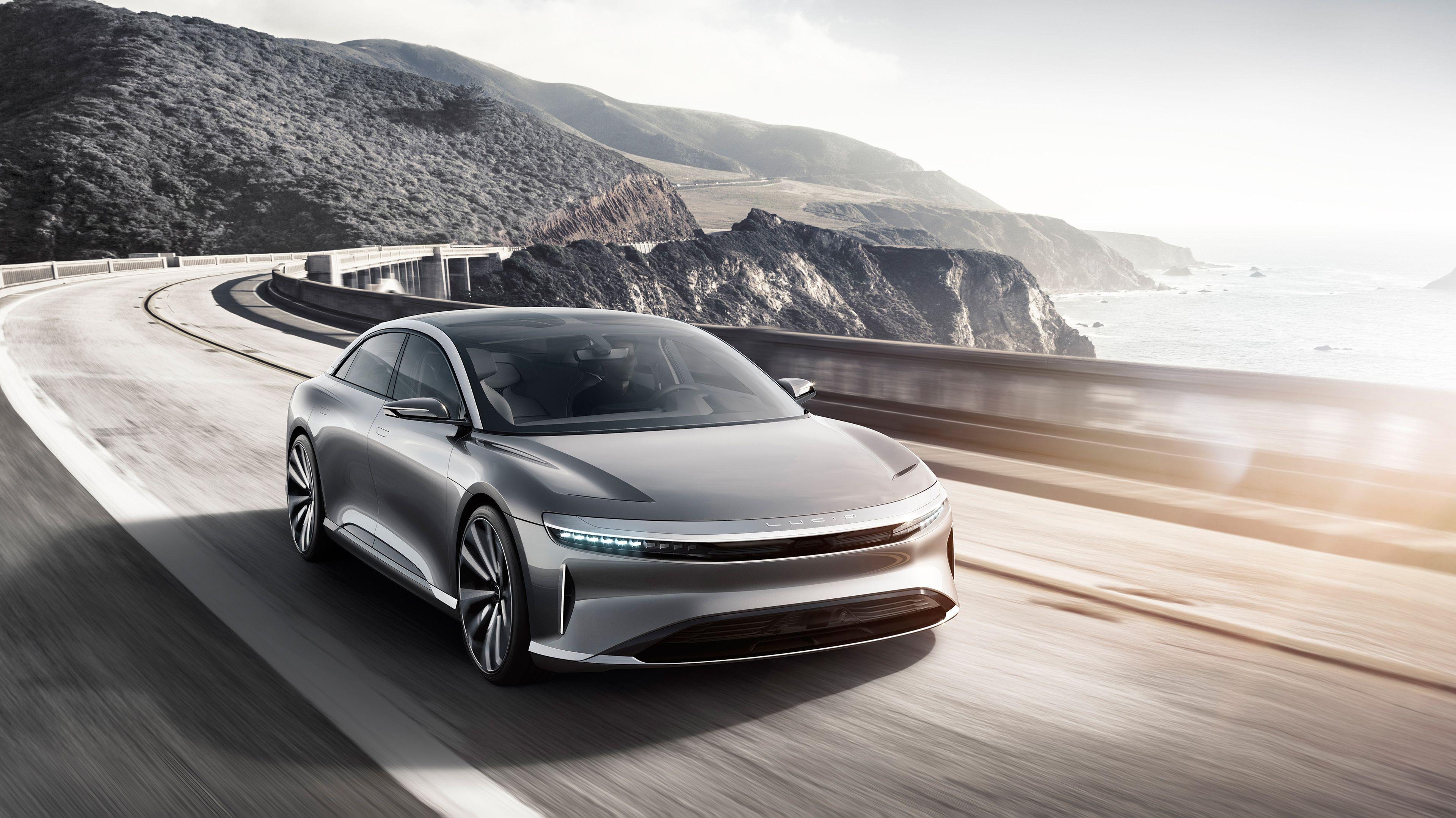 3840x2160 Lucid Air Electric Concept Car 4K Wallpaper. HD Car Wallpaper