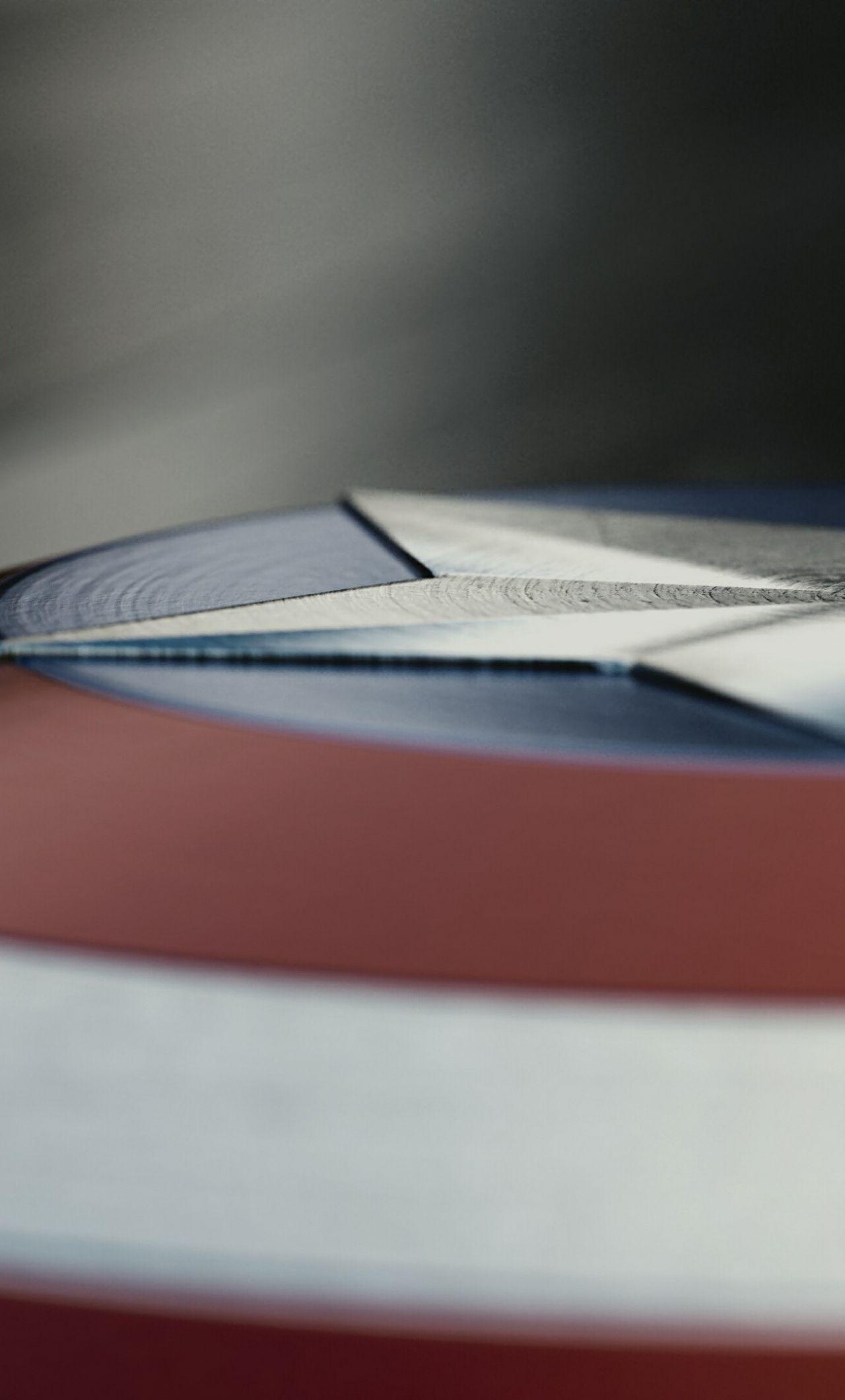 1280x2120 Desktop Wallpaper Captain America, Shield, Close Up, HD Image