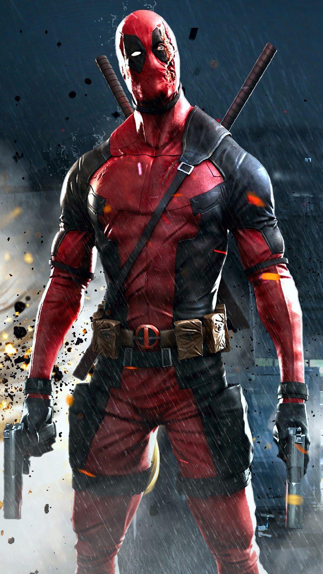 1080x1920 Deadpool 4K Wallpaper